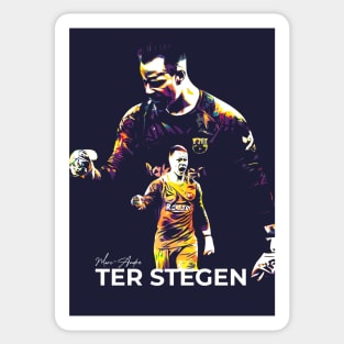 Marc-Andre Ter Stegen Pop Art Sticker